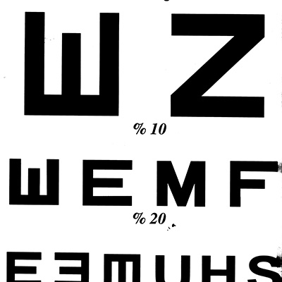 Evde kolay uzak görme testi yapın