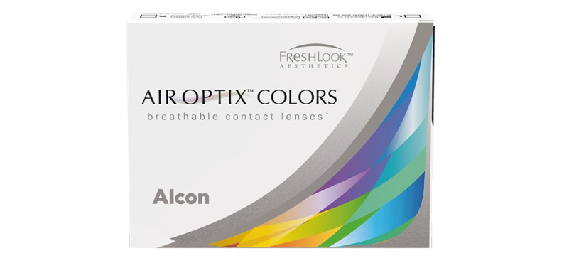 Air Optix Colors aylık renkli kontakt lens kutusu