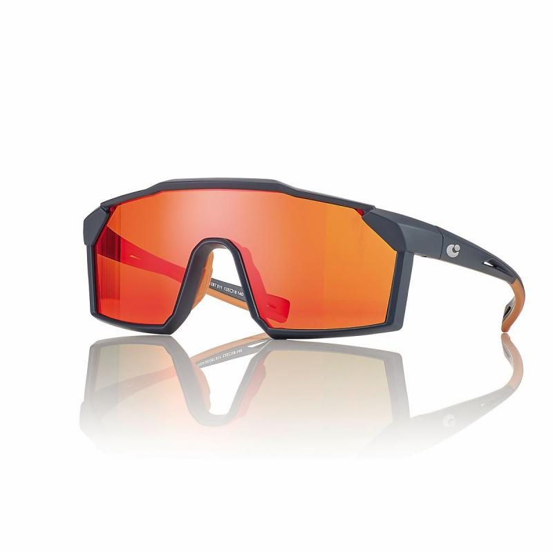 CentroStyle F0504 lacivert turuncu çerçeve turuncu aynalı cam