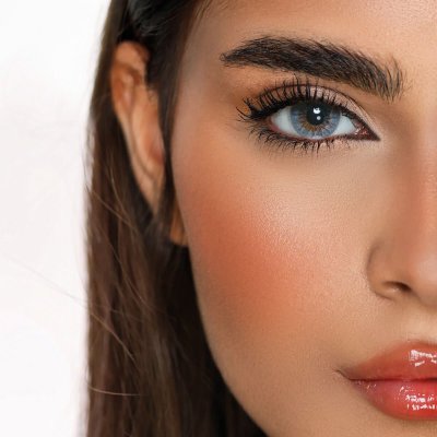 Desio Mint Touch renkli kontakt lens — gözde görünümü
