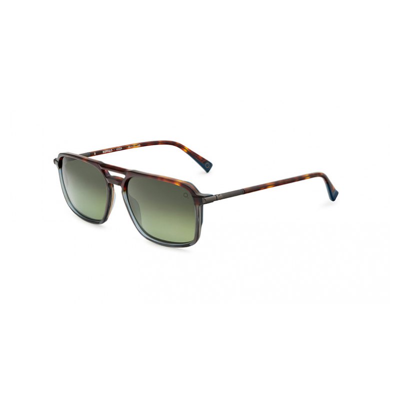 Etnia Barcelona Buffalo, havana / yeşil · çift köprü pilot · 56 mm