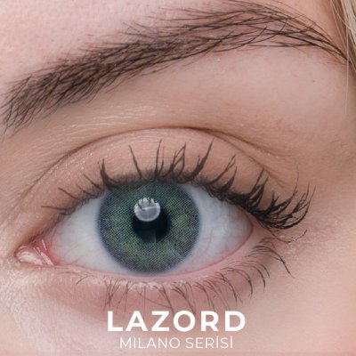 Labella Milano Lazord renkli kontakt lens — gözde görünümü