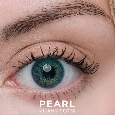 Labella Milano Pearl renkli kontakt lens — gözde görünümü