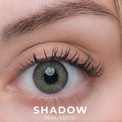 Labella Real Shadow renkli kontakt lens — gözde görünümü