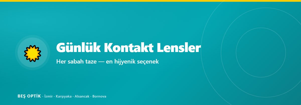 Günlük Kontakt Lensler