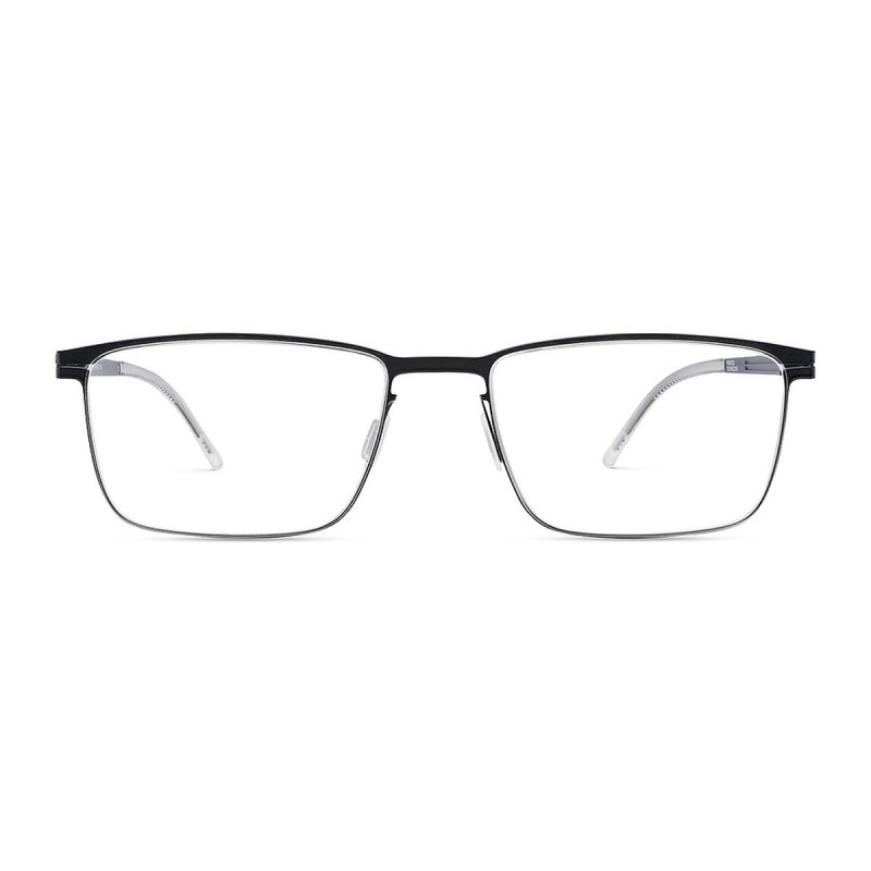 Lool Byte optik gözlük çerçevesi, siyah · dikdörtgen · 58-18 mm